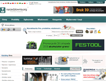 Tablet Screenshot of narzedziownia.org